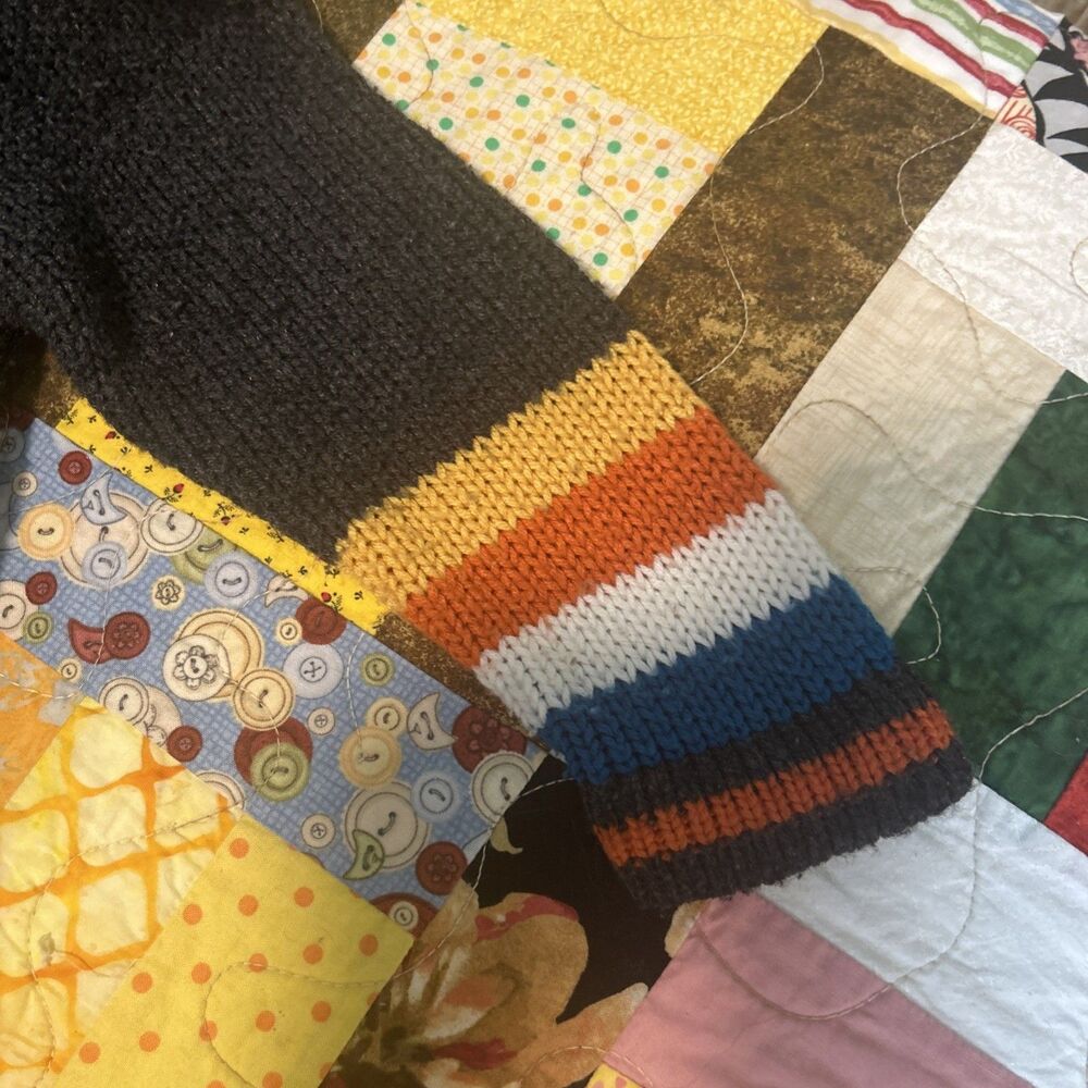 Peruvian Wool Handmade Children’s Sweater Boho Crunchy Granola Cottage - Picture 7 of 10